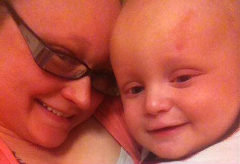 Weston and mommy 2