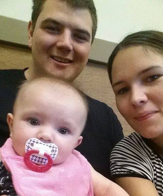 Bella with family