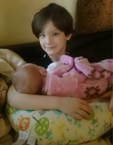 Camden and baby sister
