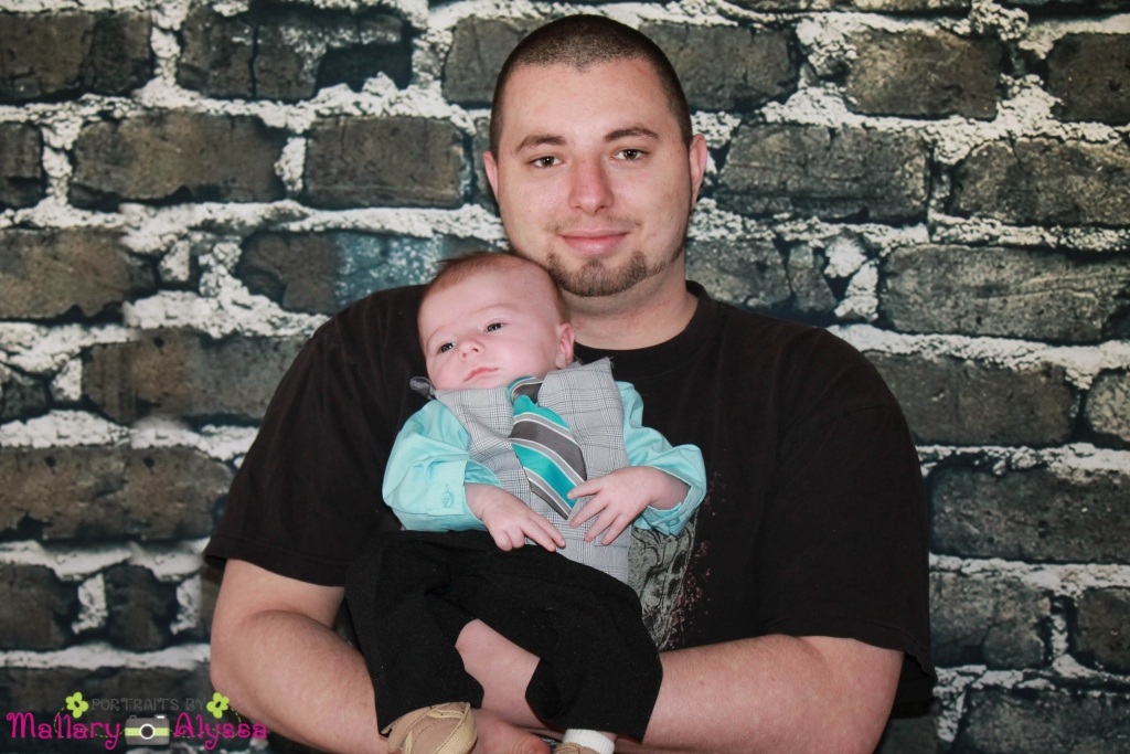 Gellinger daddy and baby