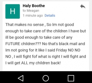 Haly response