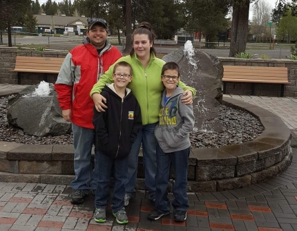 Zeigler parents with twins