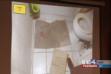 Bathroom floor photo Osteraas trial of scalding Devani