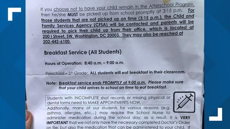 DC School Warns Parents they’ll call CPS if You’re Late to Pick Up Your ...