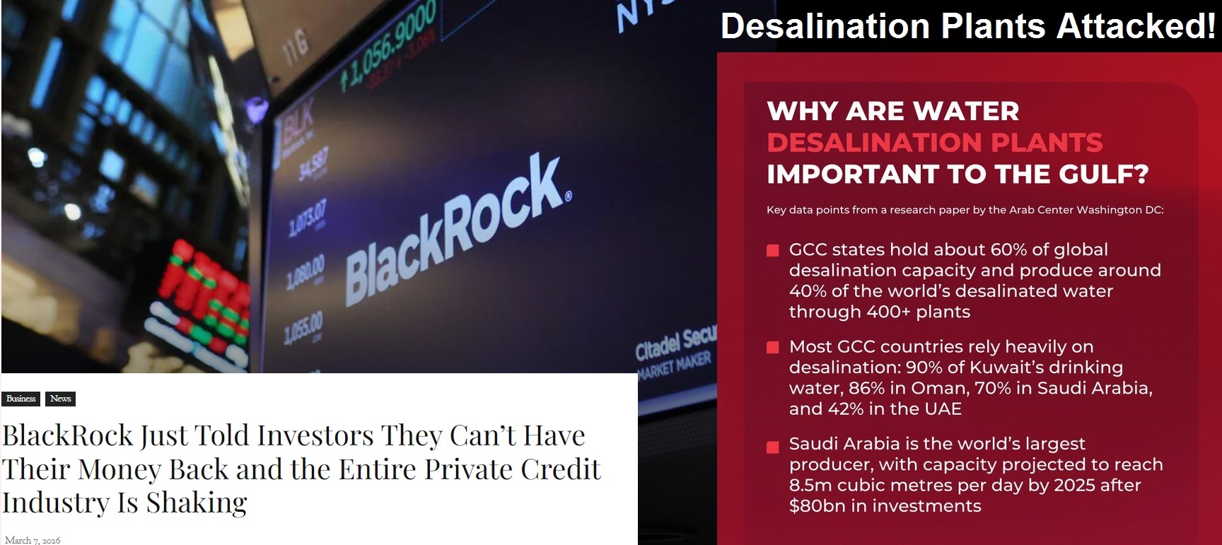 iran-war-updates-desalination-plants-blackrock-limits-withdrawals